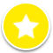 Yellow map star