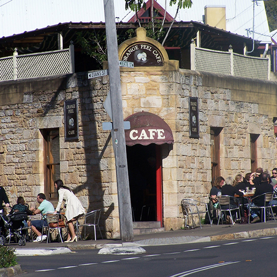 Balmain Orange Peel Cafe - 540px