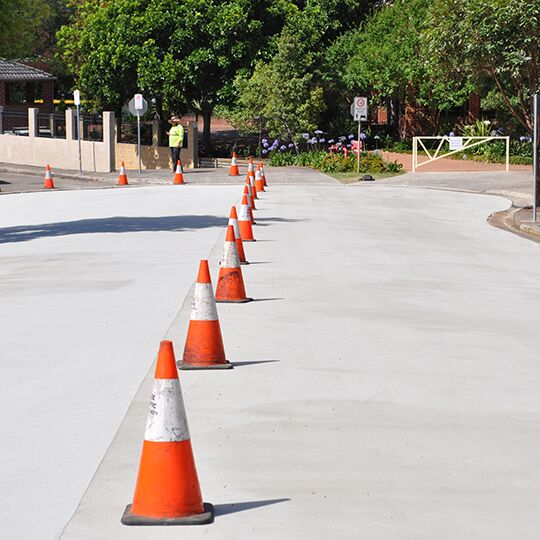 Roads safety cones
