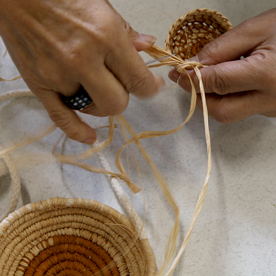 Hannaford Cent Basket Weaving
