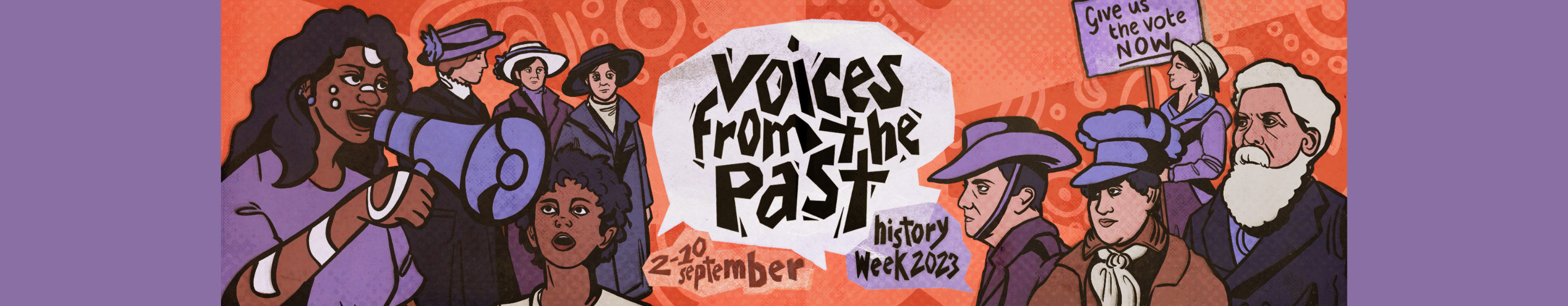 History Week 2023 website banner