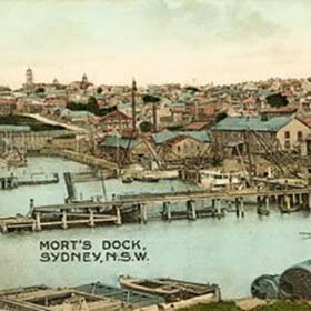 Morts Dock image