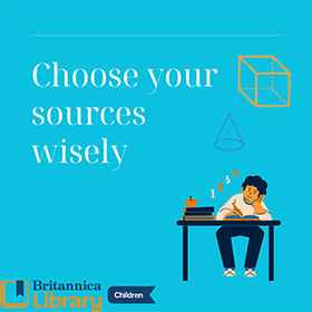 Choose your sources wisely