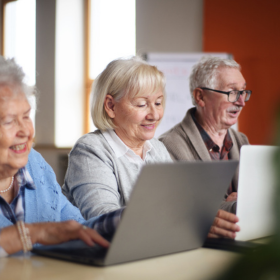 Computer class for seniors