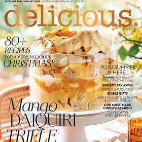 Delicious Magazine December 2022 and January 2023