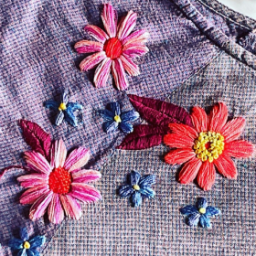 Embroidery for embellishment