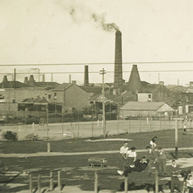Fraternising with the enemy Wicks Park 1949