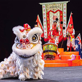 Lion dancing workshop