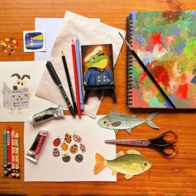 Mixed media art workshop