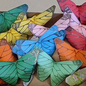 Origami butterfly