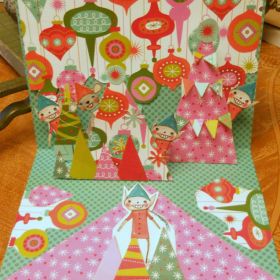 Pop out Christmas Card Workshop