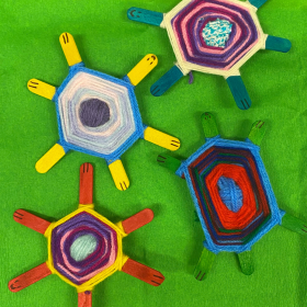 Silly sea turtles craft activity