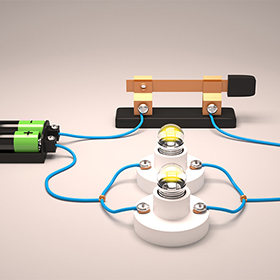 Simple electric circuit