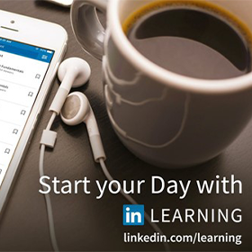 Start your day with LinkedIn Learning