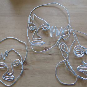 Wire selfies