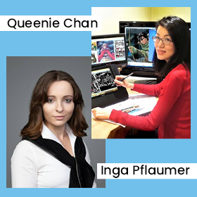 Women in Gaming - Inga Pflaumer and Queenie Chan