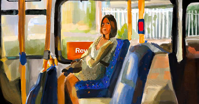 Young Creatives Awards 2021 - Yesha Young -The Girl on the Bus