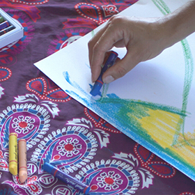 Pencil crayon