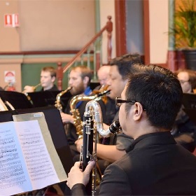 Photo of orchestra