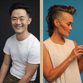 Photo of Benjamin Law and Yumi Stynes
