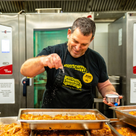 Cooking with OzHarvest