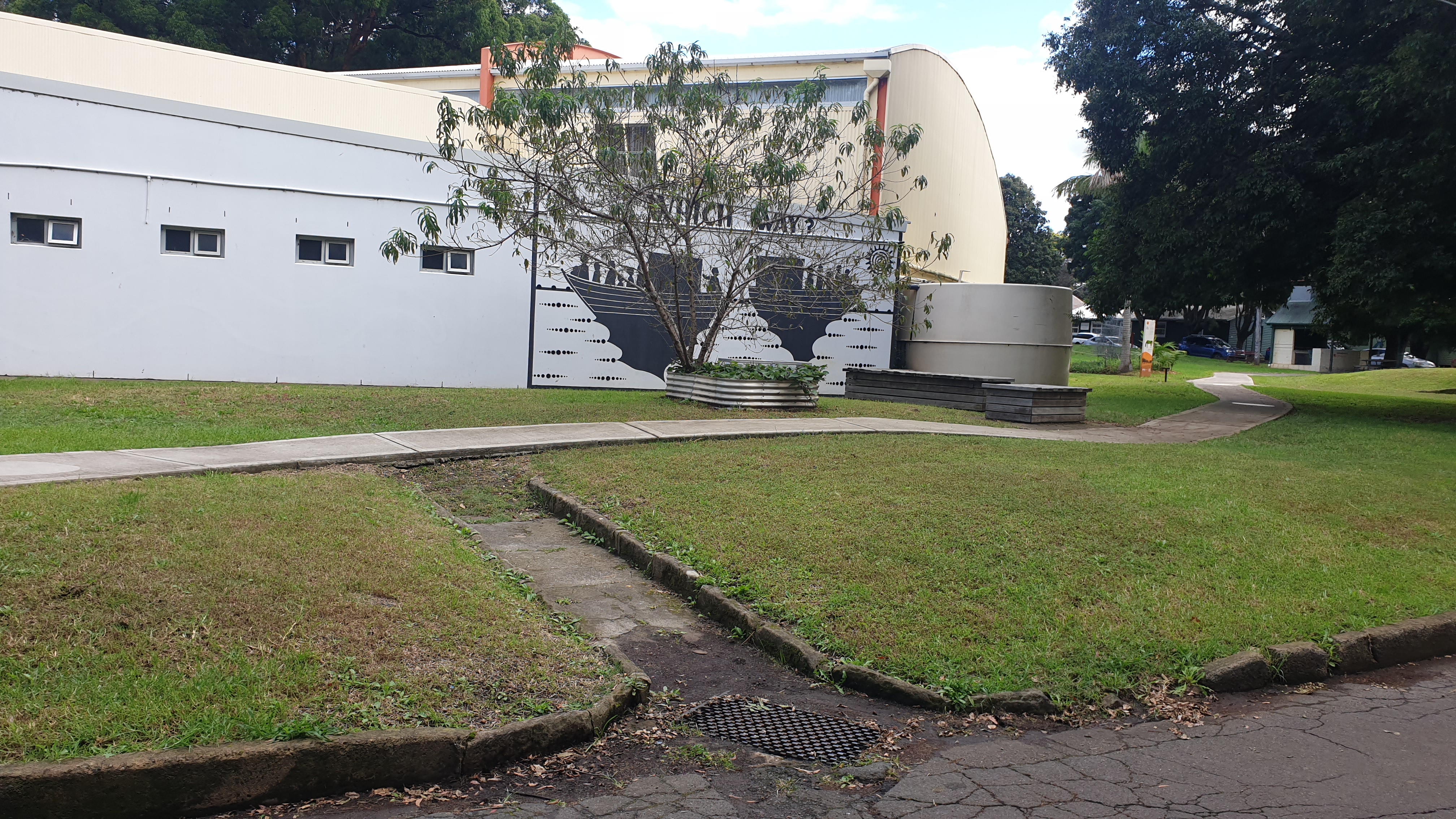 Addison Road - Bio Retention side yard