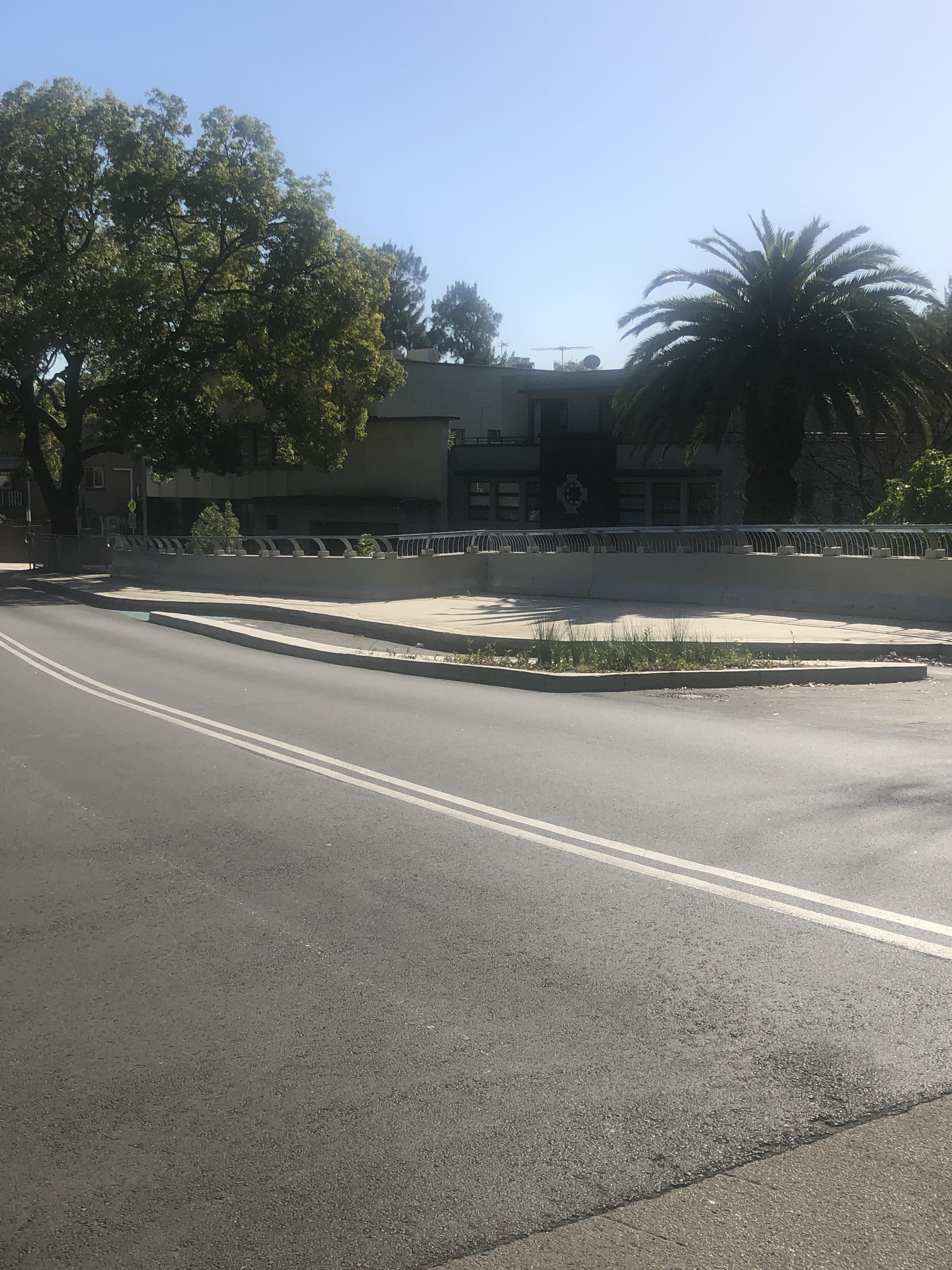 Booth Street Bridge - cycle way and garden completion