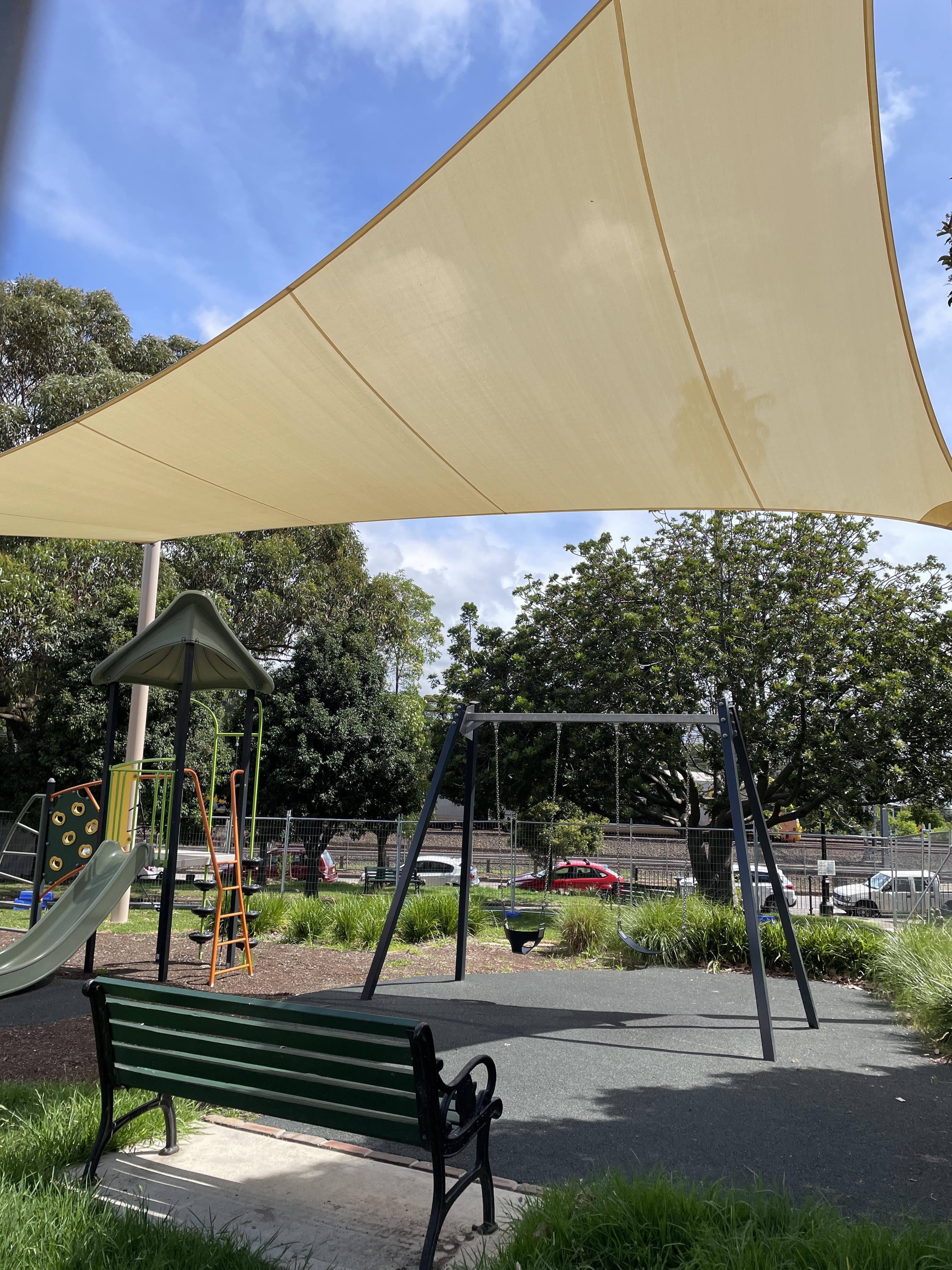 Crammond Park shade sails 1