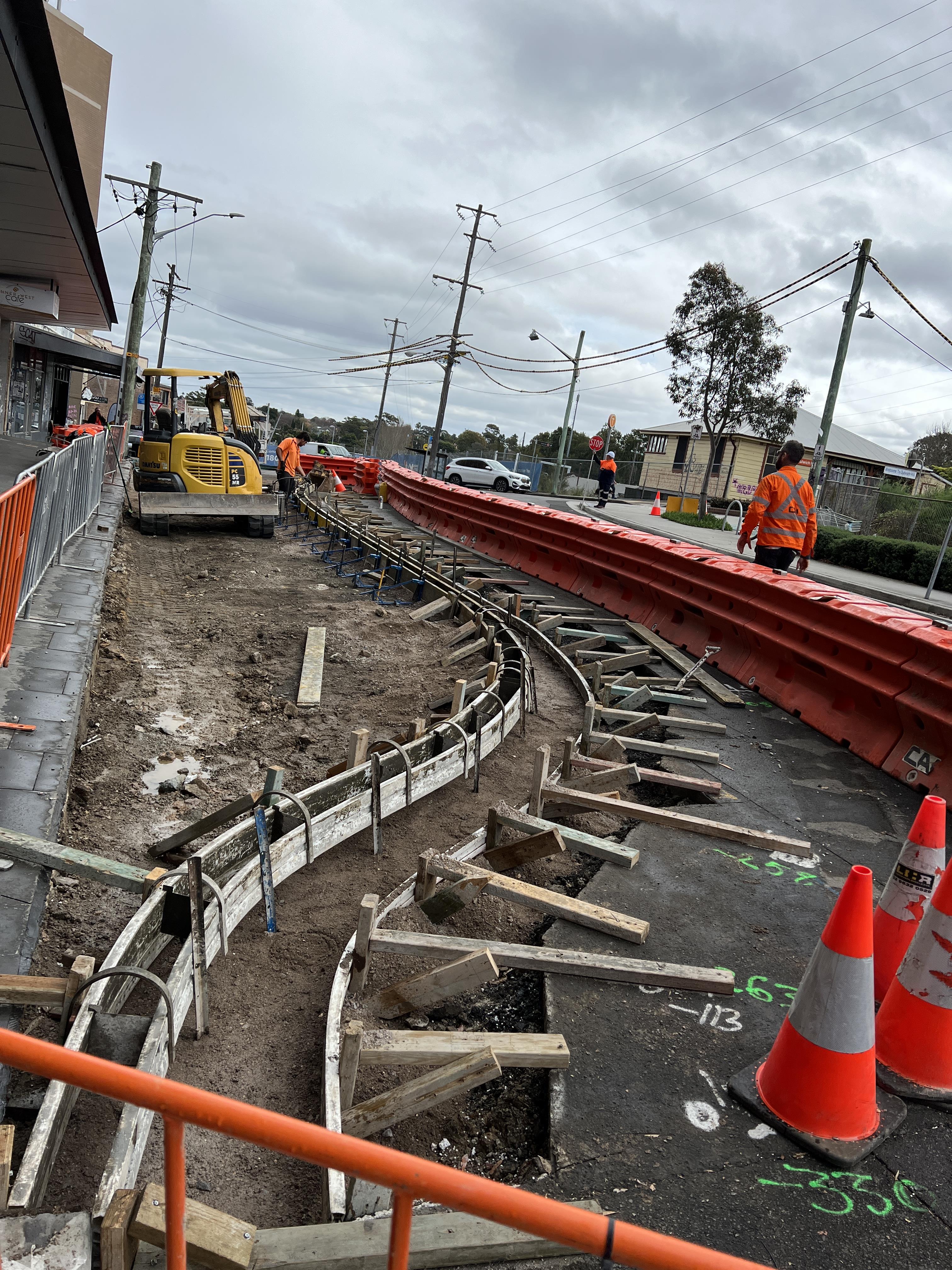 Dudley St Station works