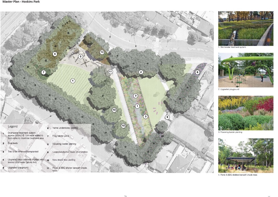 Hoskins Park masterplan
