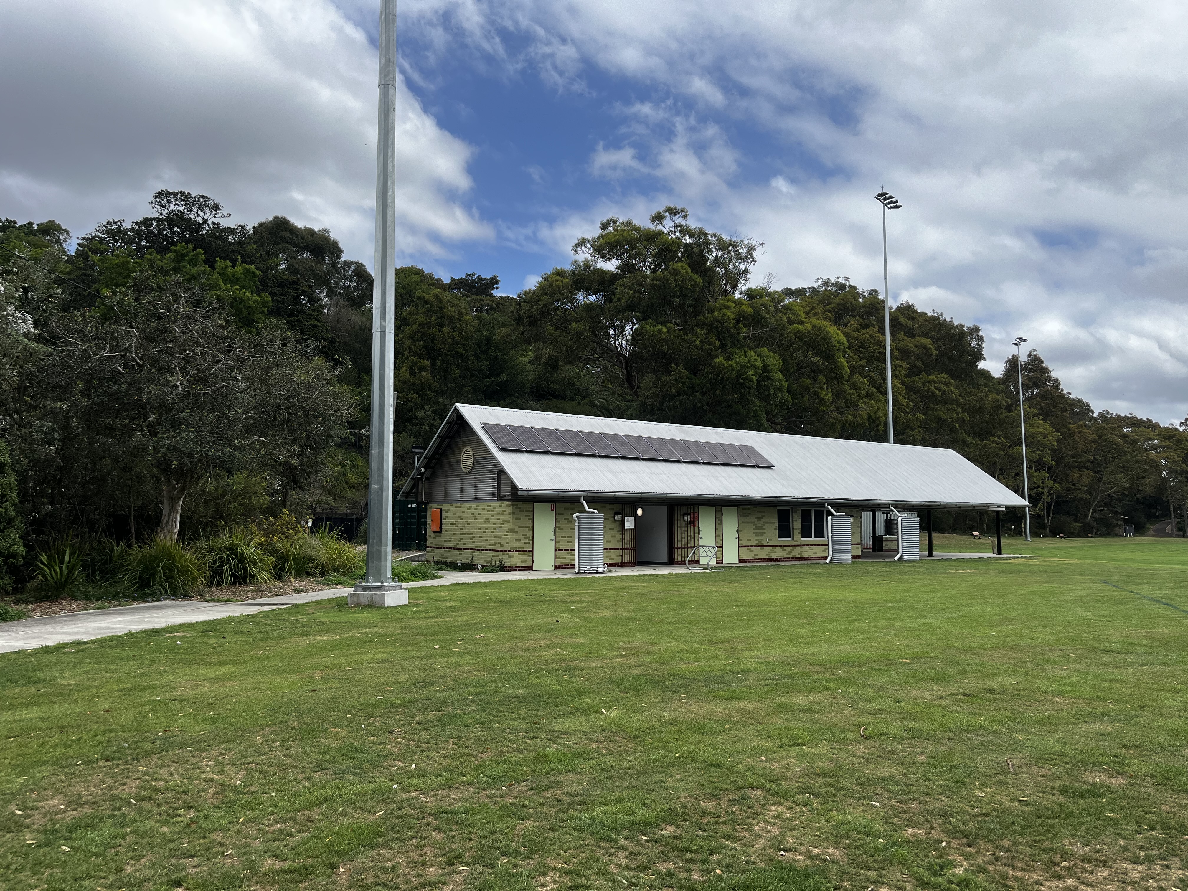 King George Park Amenities before 