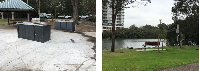 Kendrick Park new seat and Picnic area