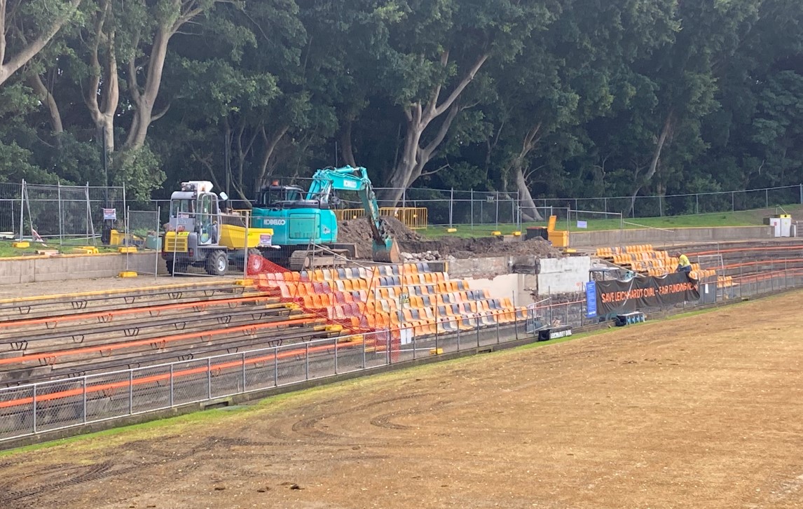 Leichhardt Oval WIP Nov 2022