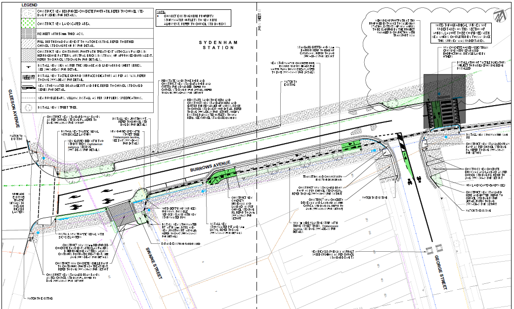 Mary Street Plan Cycleway 1