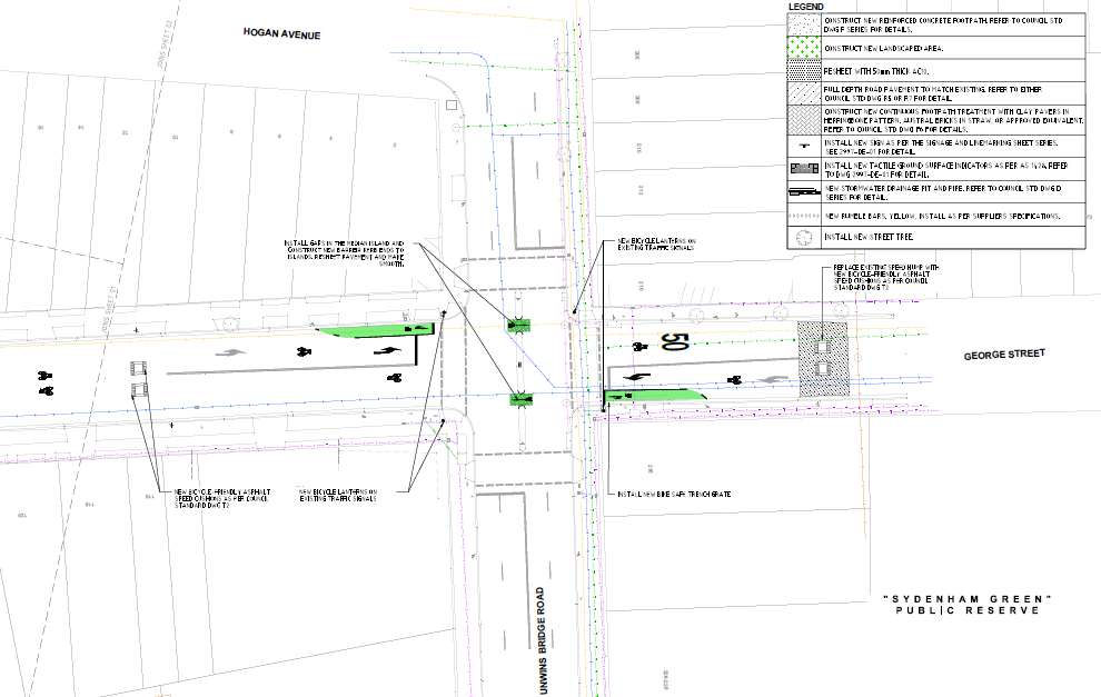 Mary Street Plan Cycleway 2