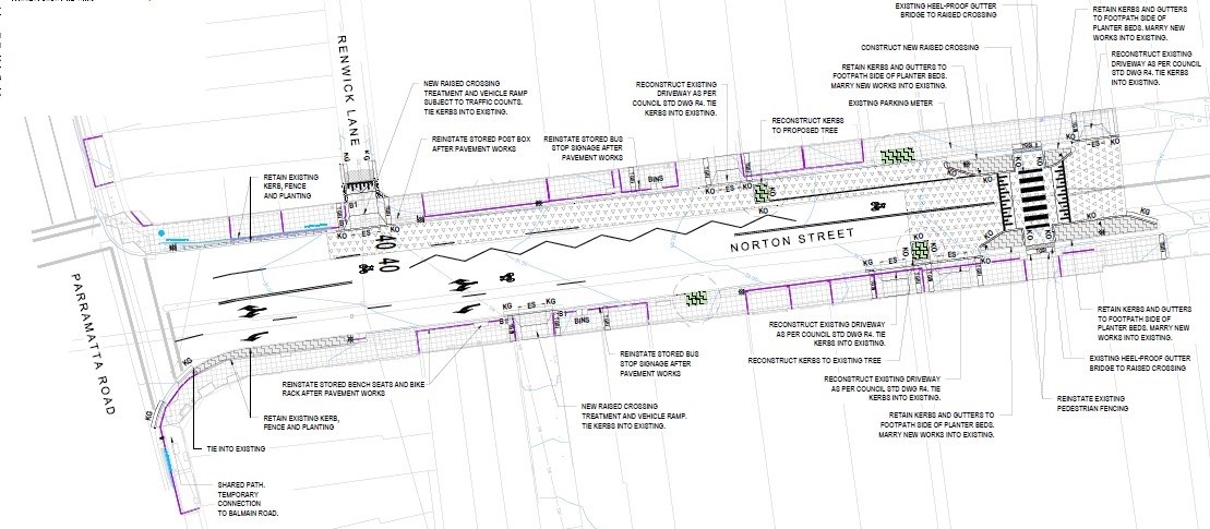 Norton Street Leichhardt - Design Plan