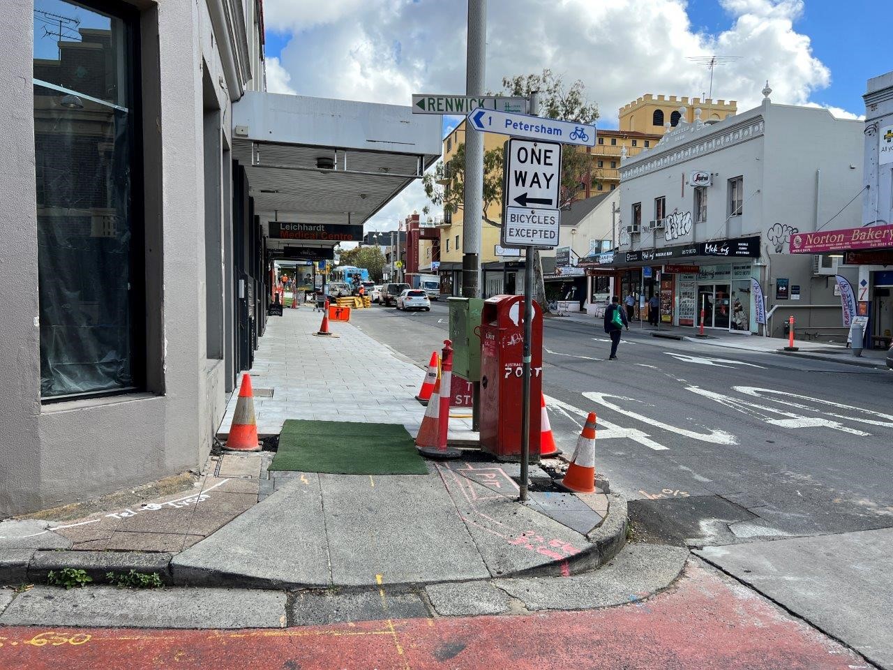 Norton Street Leichhardt - Progress shot 1