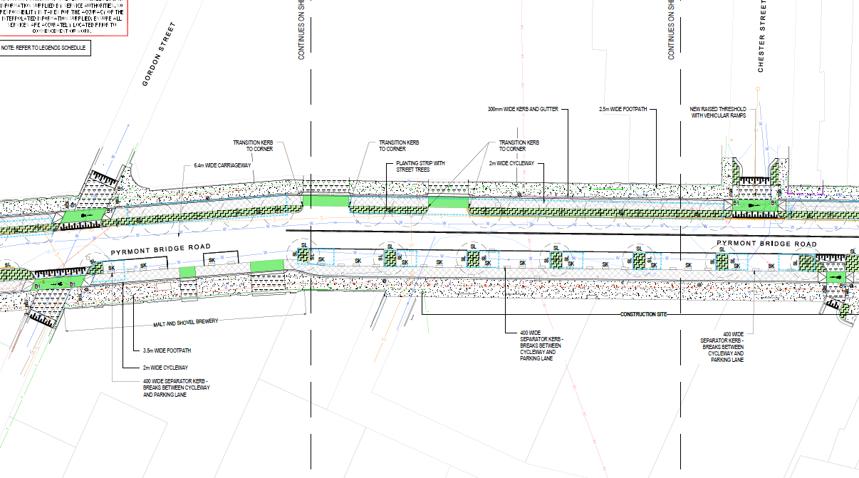Plan Pyrmont Bridge Road - PRUAIP Camperdown part 2
