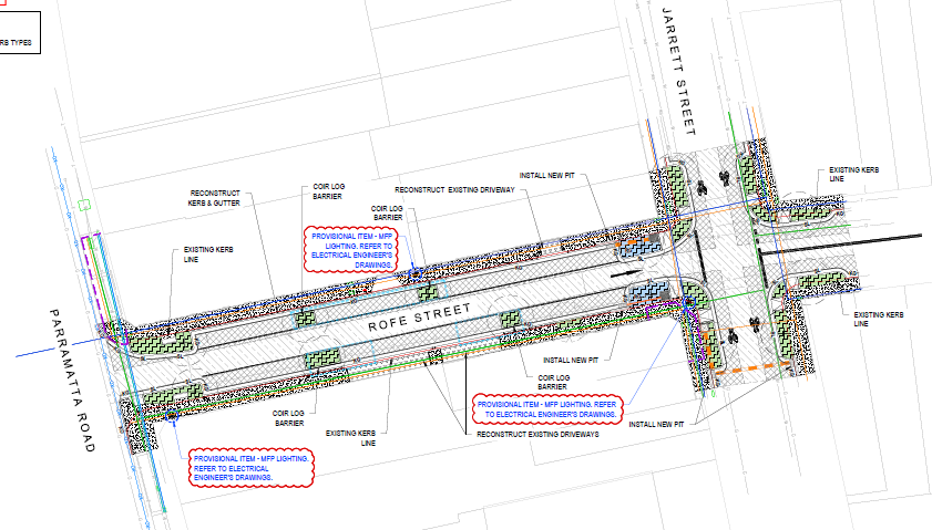 Rolfe Street Leichhardt Design Diagram