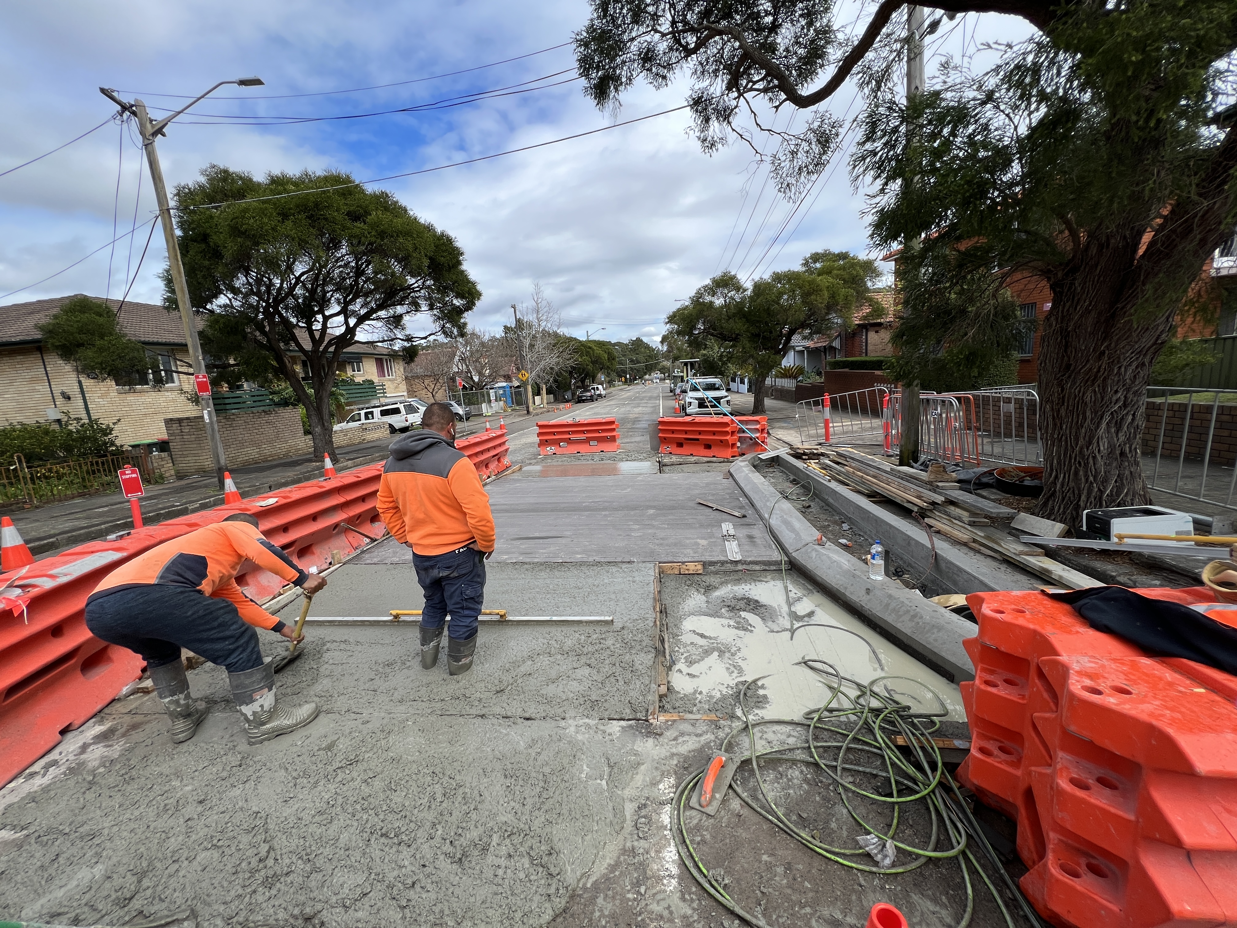 Wardell Rd Traffic Calming WIP