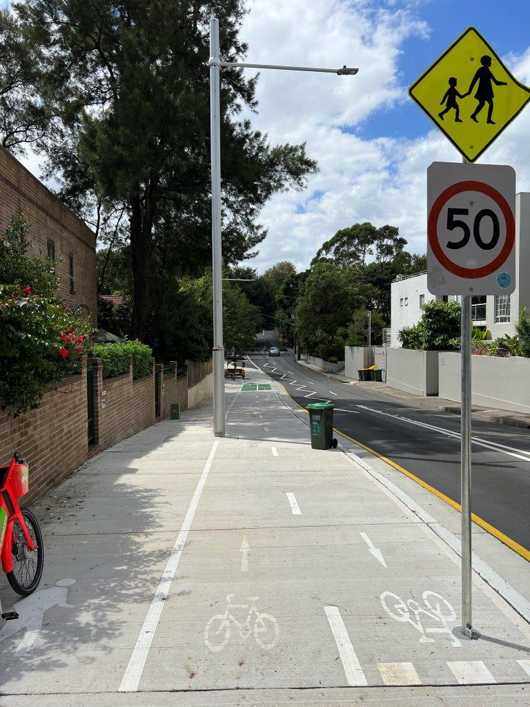 Wigram Road Cycle path 