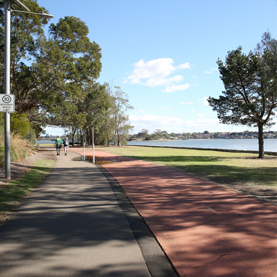 Bay Run, Leichhardt Park