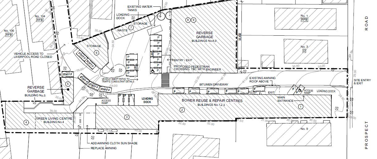 reuse centre plans