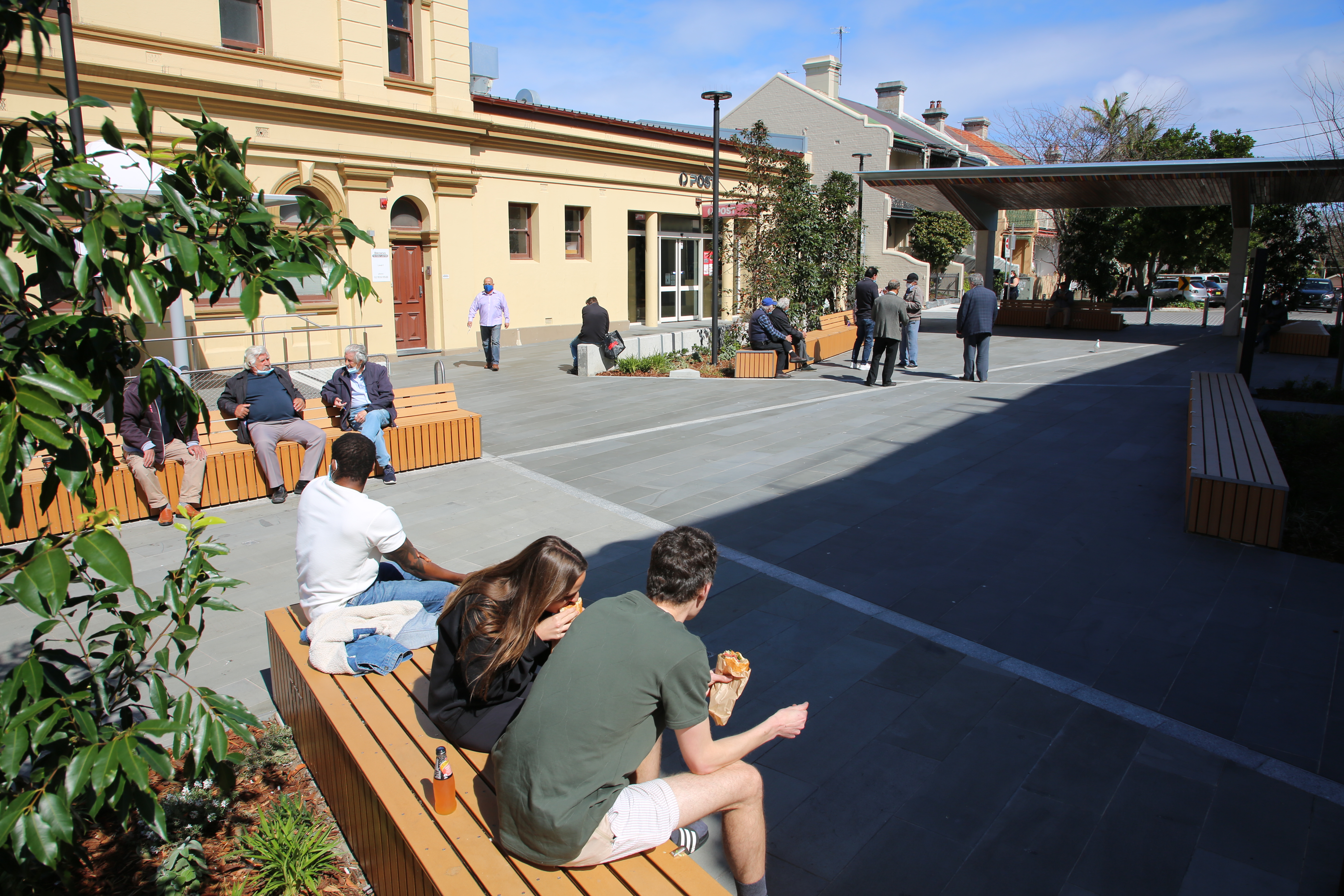 Alex Travillion Plaza Completed being used Sept 21