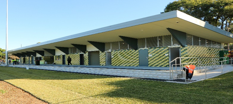 Centenary Park amenities building