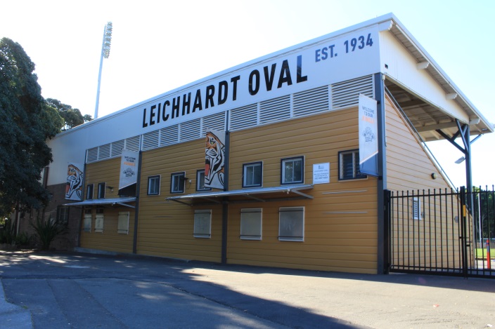 Leichhardt Oval stage one upgrade works