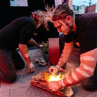 Performers at EDGE Ashfield Opening night