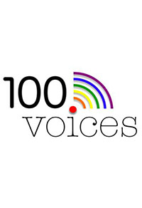 100 voices oral history logo