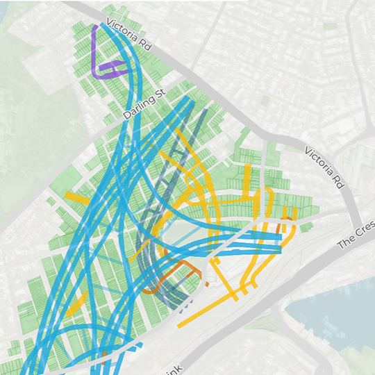 Rozelle interchange tunnels