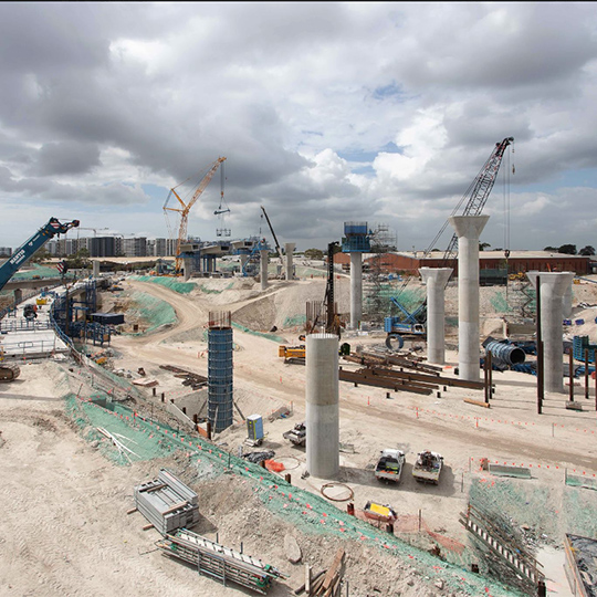 Westconnex st peters work zone